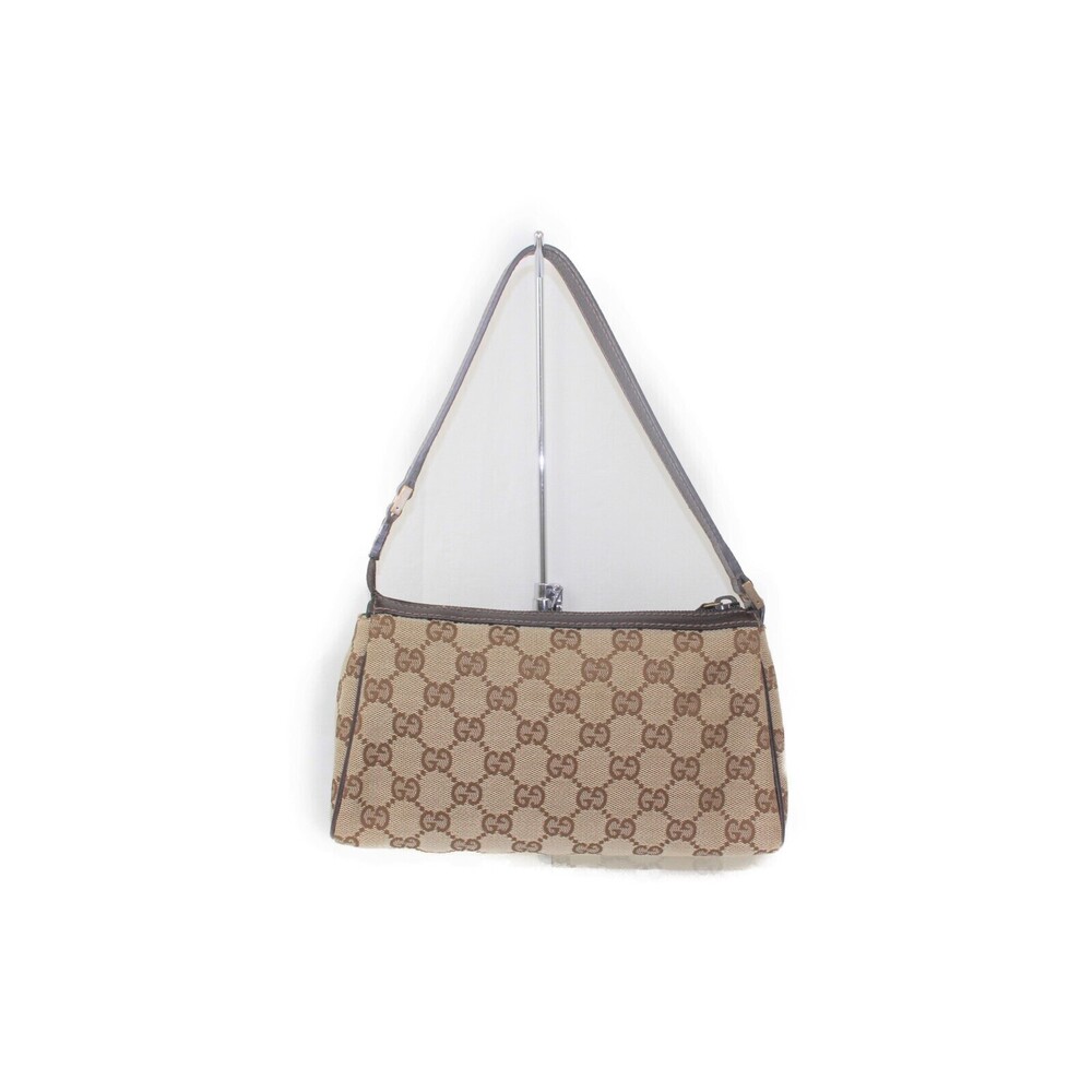 Gucci Dark Tan makeup accessories Brown Black Pouch Beige